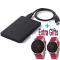 Generic 2.5 SATA To USB  Hard Disk Casing + Free 2 Watches
