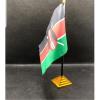 Generic Kenya Flag Tabletop Ceremonial Flag Desktop Office Hotel Flag