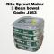 Ritu Sprout Maker 3 Bean Bowel
