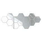Generic Flexible Reflective Hexagon Mirror Sheets Self-Adhesive