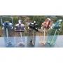 Generic 2L Motivational Water Bottle Timing &Straw (Multi-coloured)