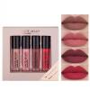 Generic 4Pcs HANDAIYAN Brand Waterproof Matte Lipstick Lip Gloss