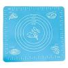 Generic Silicone Non-stick Scale Rolling Dough Mat Liner Baking-Blue