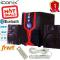 Iconix Sub Woofer With BT/FM 2.1CH+ Free 8GB + 4 WAY EXT