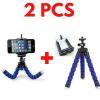 Generic 2 PCS ADJUSTABLE TRIPOD STAND + PHONE HOLDER CLIP