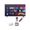 Wyinix WY43D19D,43"Inch Smart Android 9.0 TV WIFI Netflix, Youtube,Playstore+FREE GIFTS