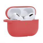 Generic Portable Silicone Shockproof  Earphone-Light Red Only Case