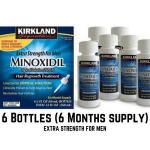 Kirkland Minoxidil 5% Extra Strength Hair Regrowth Treatment 6 Months