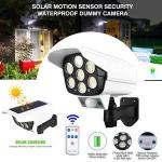 Generic Solar Security Lights With Motion Sensor- (Dummy Camera)