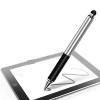 Generic Universal Touchscreen Stylus Pen Dual Touch 2 In 1 - Silver