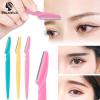 Fashion Eyebrow Shaper Facial Hairs (Razor) Trimmer 3 Pieces