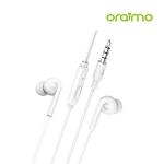 Oraimo Strong Bass Earphones With Mic HD Sound White