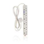 Power King P.K 5 Way Extension Cable, 13A, 3m Long Cable -Recommended