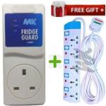 MK Fridge Guard -white+Free 5 -way Extension Cable.