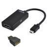 Generic S2 MHL Micro USB to 1080P HDMI-compatible Adapter Converter-