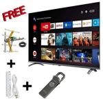 Synix 32"FRAMELESS SMARTANDROID TV&Free Extension+Aerial+32GBFlash