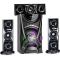Ampex A- 8101, 3.1CH, Multimedia Speaker System - Black