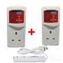 Power King 4way Socket Power Extension Cable + 2 TV Guards