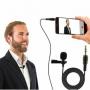 Generic Lapel Microphone For Phones Camera 300cm Cable