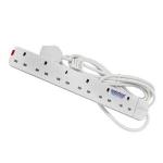 Power King 6 Way Quality Power Extension Cable