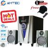 Amtec 011 2.1 CH Sub Woofer Hometheatre BT,FM,USB+GIFTS