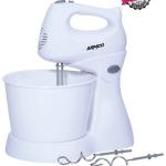 ARMCO ABH-700XW – Hand Mixer with Rotating Bowl, 200W, 5 Speed with Turbo.