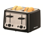 ARMCO APT-4B5000B(SS) – 4 Slice Luxury Pop-Up Toaster, 1500W, Stainless Steel.