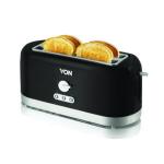Von VSTP04MVK 4 Slice Toaster, 1400W