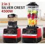 silver crest SilverCrest Heavy Duty Commercial Pro  Blender +Grinder Jar