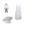 Generic Chef Jacket Plus Apron And Cap