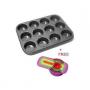 Generic 12-Hole Non-Stick Muffin / Cupcake ,Baking Oven Tray /Pan
