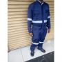 Generic NAVY BLUE REFLECTIVE OVERALL