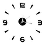 Generic Creative DIY 3D Wall Clock Mirror Wall Stickers