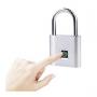 Generic Smart Fingerprint Padlock Lock USB Rechargeable IP65