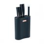 EDENBERG 7pcs Knife Set With Black Blades