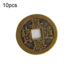 Generic 10Pcs Feng Shui Coins Lucky Chinese Fortune Coin Set Hole-