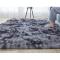 Fluffy 7 By 8 Luxurious Soft Fluffy Carpet - Area Warm Rugs - GREY