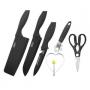 Generic Set Of Six Kitchen Knife Scissors