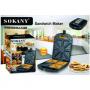 Sokany Non Stick Bread Sandwich Maker & Toaster 4 Slice
