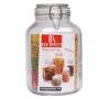 Bon Appetit Square BA Glass Jar 3L With Clip