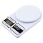 Generic 10000g LCD Digital Kitchen Tool  Food Weighing Scales -White