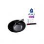 Nunix 32cm Non-Stick Wok Deep & Stir-Frying Pan -Glass Lid