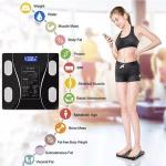 Generic Rechargable Smart BMI Bluetooth Body Weighing Scale