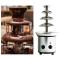 Generic Electric Chocolate Fondue Fountain For Nacho Cheese BBQ Sauce Ranch