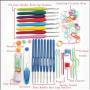 Generic Crochet Hooks Set