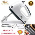 Annov 7-Speed Portable Hand Mixer 1Spoon 1 Fork