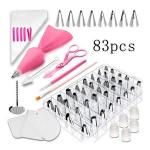 Generic 83 Pcs/set Cake Decorating Icing, Piping Bag, Nozzles