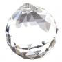Generic 40MM Feng Shui Faceted Decorating Crystal Pendant Ball(Clear)