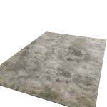 Generic Cute Shaggy Bedside Blanket Floor Mat Carpet Household-Grey