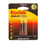 Kodak Max Alkaline Batteries AAA 2Pcs